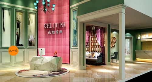 克麗緹娜美容會所 / 成都美容院設(shè)計